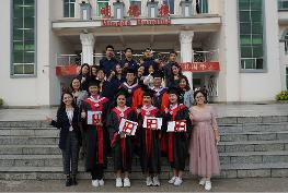 广西外国语学院举行梅州1603班留学生毕业典礼